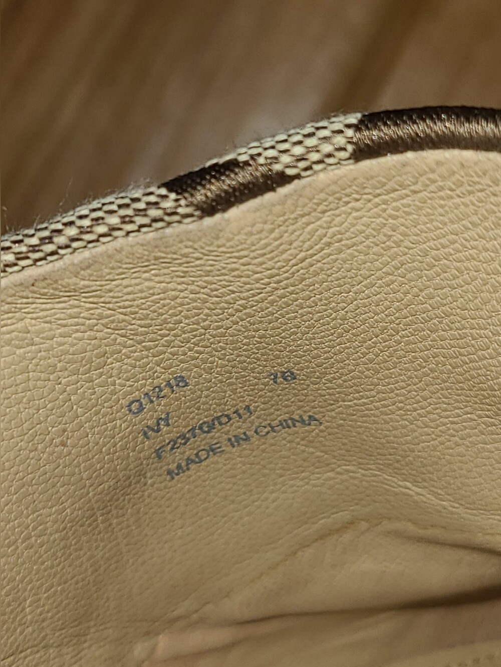 Coach Designer Ivy Vintage Studded Signature C Monogram Canvas Clog Mules Heel 7 - Picture 10 of 11